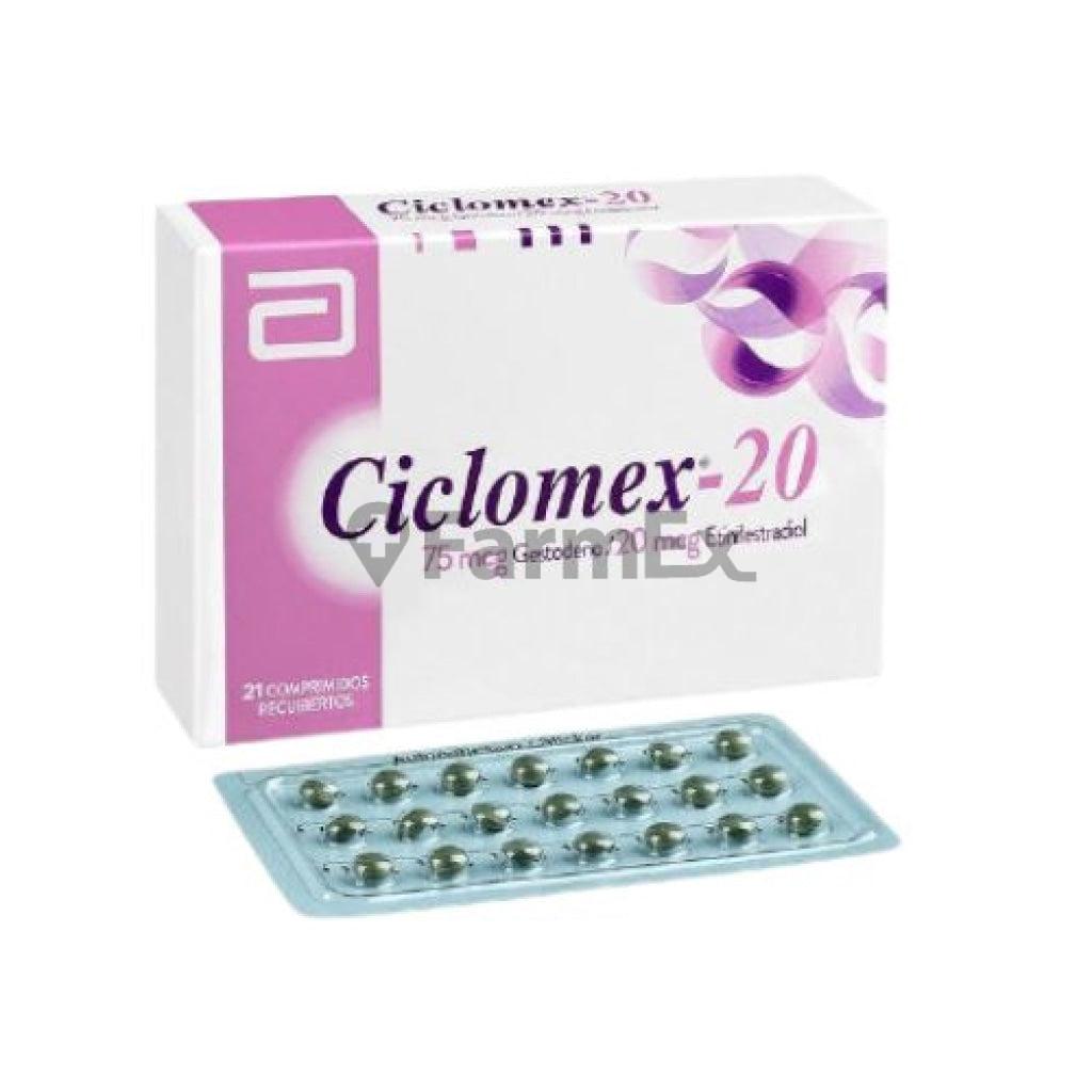 Product image of Ciclomex 20 x 21 Comprimidos