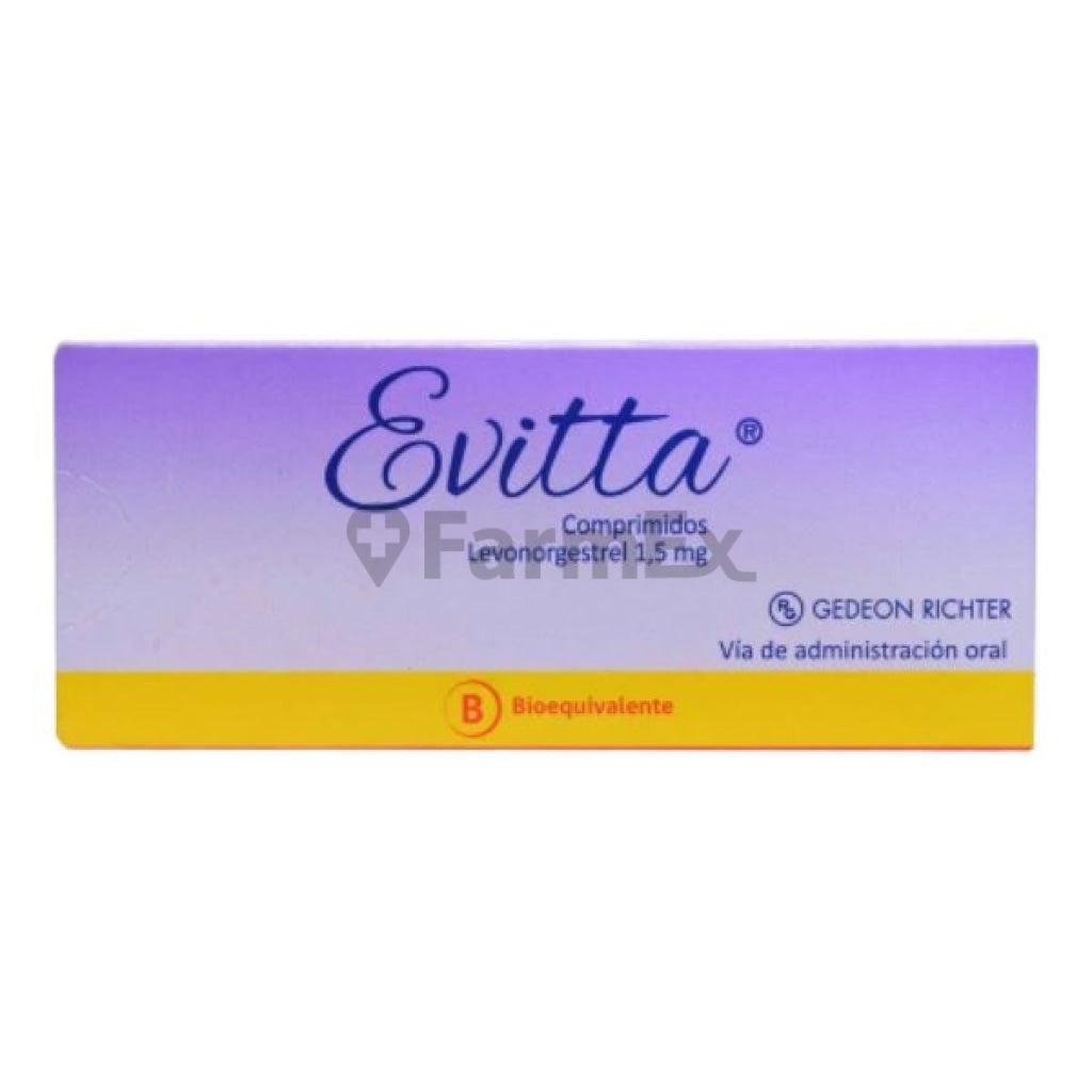 Product image of Evitta Levonorgestrel 1,5 mg x 1 comprimido