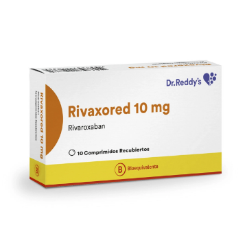 Product image of RIVAXORED 10 MG X 10 COMP. REC.