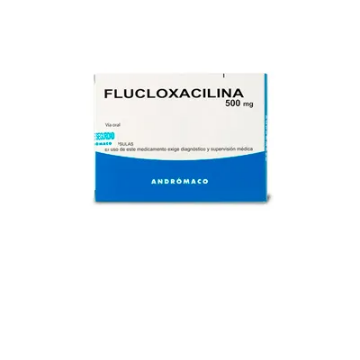 Product image of Flucloxacilina 500 mg x 12 cápsulas