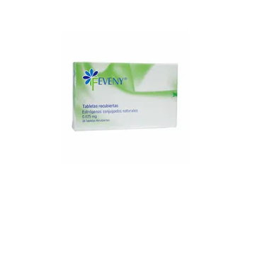 Product image of Feveny 0,625 mg x 28 comprimidos recubiertos