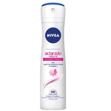 Product image of NIVEA ACLARADO NATURAL CLASSIC TOUCH SPRAY 150ML