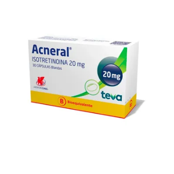 Product image of Acneral 20 mg x 30 cápsulas blandas