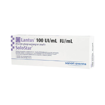 Product image of Lantus Solostar 100 U.I / 3 ml x 1 cartucho