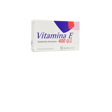 Product image of Vitamina E 400 x 30 cápsulas blandas