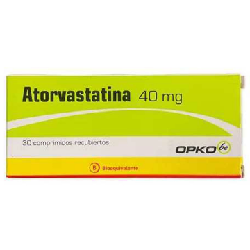 Product image of ATORVASTATINA 10 MG X 30 COMP.