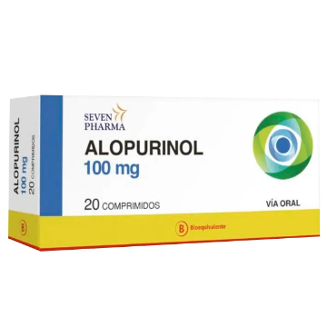 Product image of Alopurinol 100 mg x 20 comprimidos