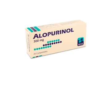 Product image of Alopurinol 300 mg x 20 comprimidos