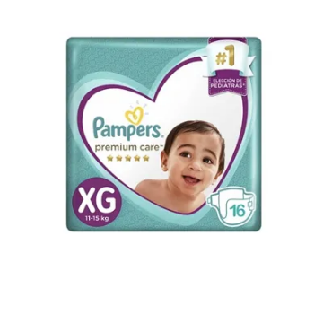 Product image of Pampers premium care x 16 pañales desechables