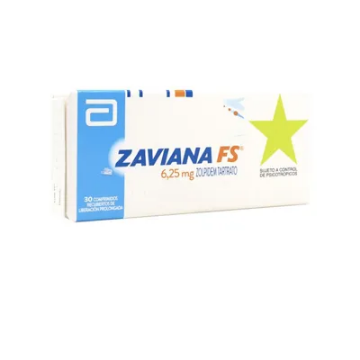 Product image of Zaviana FS 6,25 mg x 30 comprimidos recubiertos de liberación prolongada