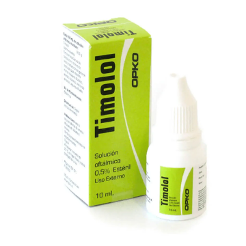 Product image of Timolol 0,5 % solución oftálmica x 10 ml