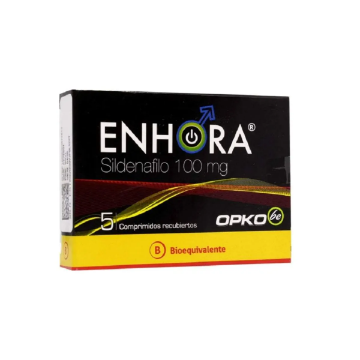 Product image of Enhora 100 mg x 5 comprimido recubierto