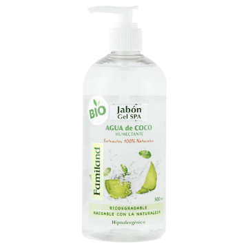 Product image of JABON AGUA DE COCO 500ML. CON VALVULA 500 ML