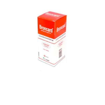 Product image of Broncard jarabe 60 mg / 10 ml x 120 ml