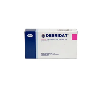 Product image of Debridat forte 200 mg x 10 comprimidos recubiertos