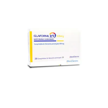 Product image of Glafornil XR 500 mg x 30 comprimidos liberación prolongada