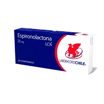 Product image of Espironolactona 25 mg x 20 comprimidos