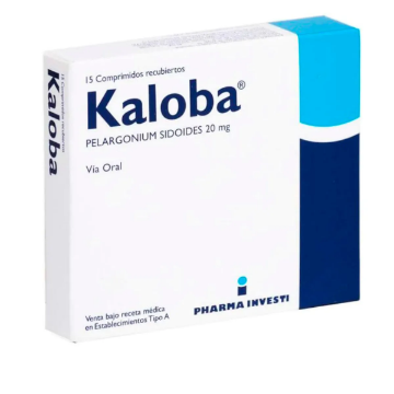 Product image of Kaloba 20 mg x 15 comprimidos recubiertos