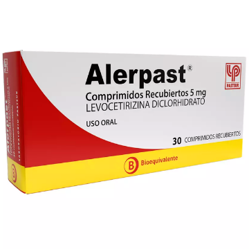 Product image of Alerpast 5 mg x 30 comprimidos recubiertos