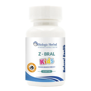 Product image of Z-BRAL KIDS 60 CAPSULAS BLANDAS VEGANA [BIOLOGIC HERBAL]