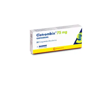 Product image of Clotrombix 75 mg x 30 comprimidos recubiertos