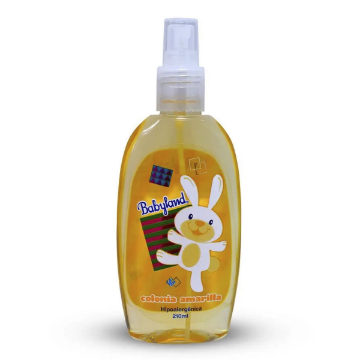 Product image of Babyland hipoalergenica para niños amarilla colonia x 210 ml