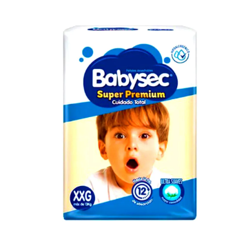 Product image of Babysec super premium XXG x 14 pañales