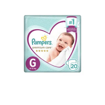 Product image of Pampers prem care g x 20 pañales