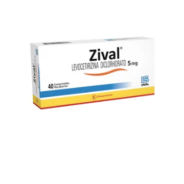 Product image of Zival 5 mg x 40 comprimidos recubiertos