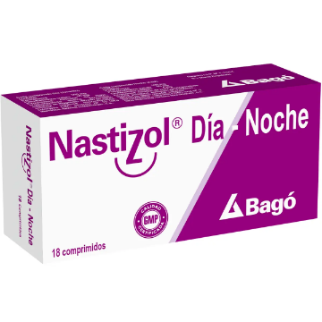 Product image of Nastizol día noche x 18 comprimidos