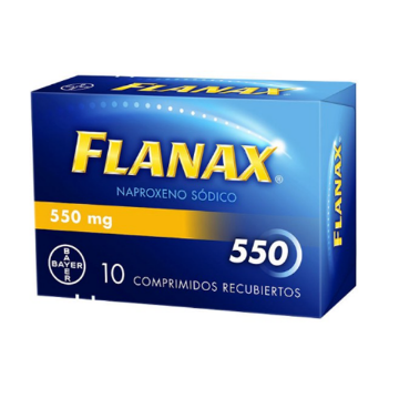 Product image of FLANAX 550 MG X 10 COMP.