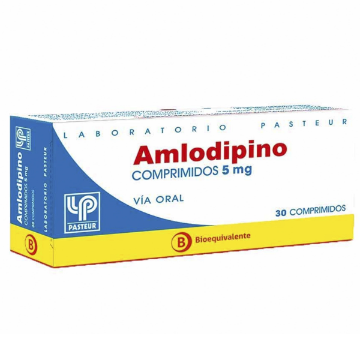 Product image of AMLODIPINO 5 MG X 30 COMP.