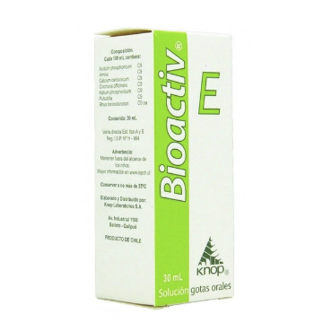 Product image of Bioactive E knop solución oral gotas x 30 ml