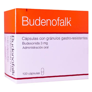 Product image of BUDENOFALK 3 MG X 100 CAPS.