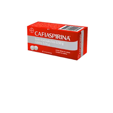 Product image of Cafiaspirina x 40 comprimidos