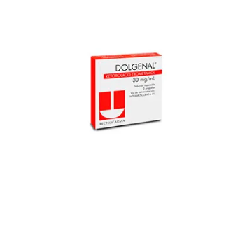 Product image of Dolgenal solución inyectable 30 mg / ml x 3 solución inyectable