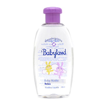 Product image of Babyland baby relax hipoalergenico vaselina liquida x 210 ml