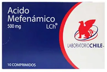 Product image of Ácido Mefenamico 500 mg x 10 comprimidos