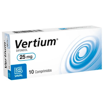 Product image of Vertium 25 mg x 10 comprimidos