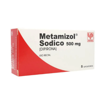 Product image of Metamizol sódico 500 mg x 5 supositorios