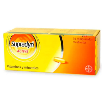 Product image of Supradyn Active x 30 comprimidos recubiertos