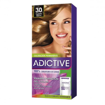 Product image of Adictive 3 / 0 castaño oscuro x 40 g