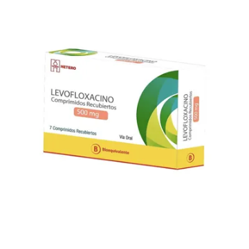 Product image of Levofloxacino 500 mg x 7 comprimidos