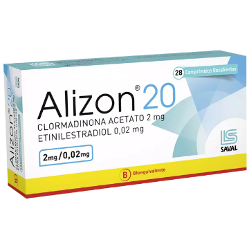 Product image of Alizon 20 x 28 comprimidos recubiertos