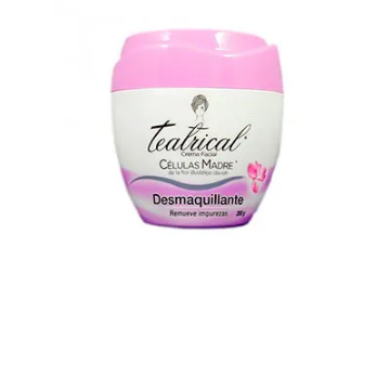 Product image of Teatrical células madre crema facial desmaquillante x 200 g