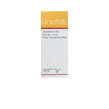 Product image of Ursofalk 250 mg suspensión x 250 ml