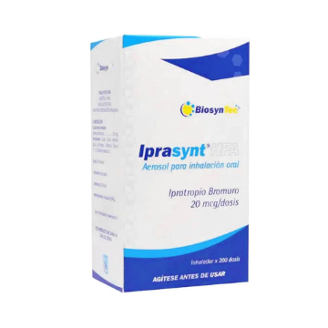 Product image of Iprasynt HFA polvo para inhalación 20 mcg x 200 dosis