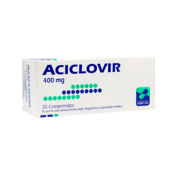 Product image of Aciclovir 400 mg x 35 comprimidos