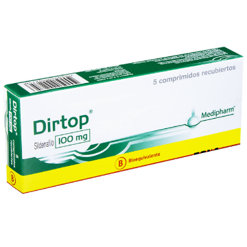 Product image of DIRTOP 100 MG X 5 COMP.