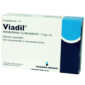 Product image of Viadil 5 mg / ml x 2 ampollas